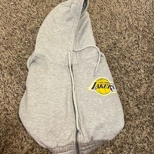 Lakers cropped hoodie